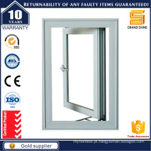 Alumínio Casement Soundproof branco alumínio Frame Windows (CW50)